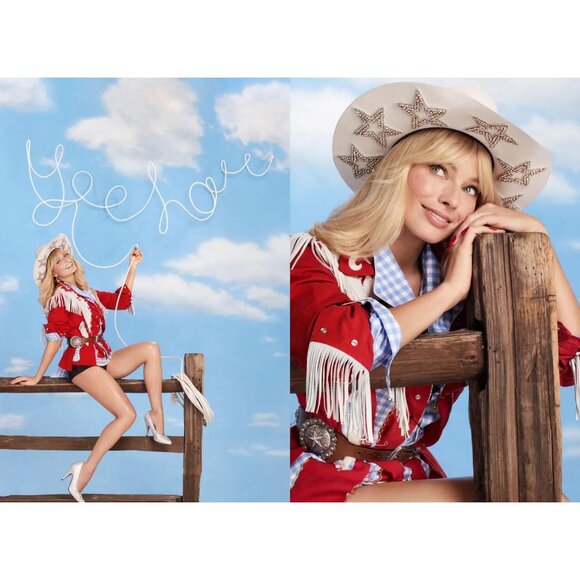 Kelsey Randall x REVOLVE Stars Hat in Ivory One SIze New Womens Cowboy Western - Picture 16 of 16